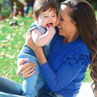 Alberto Cormillot junto al pequeño Emilio: "Su sonrisa ilumina nuestra familia"