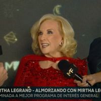 Premios Martín Fierro 2022: así fue el look de Susana Giménez y Mirtha Legrand