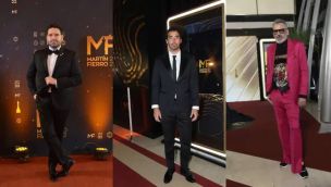 Premios Martín Fierro 2022: ellos también se lucieron en la alfombra roja