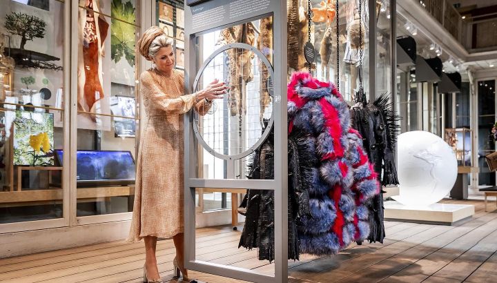 Máxima Zorreguieta triunfa con un look monocromático de impacto