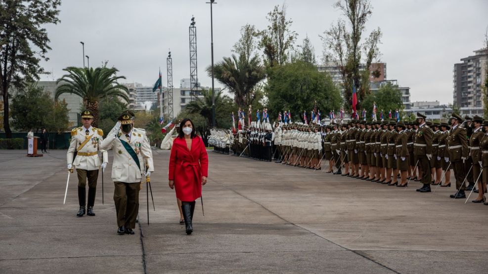 President Gabriel Boric Hosts The 95th Anniversary Of The Carabineros De Chile
