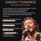 Los motivos por los cuales Diego Torres tuvo que cancelar sus shows