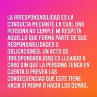 Mica Viciconte manifestó su enojo en las redes: "Por lo menos hubieses avisado"