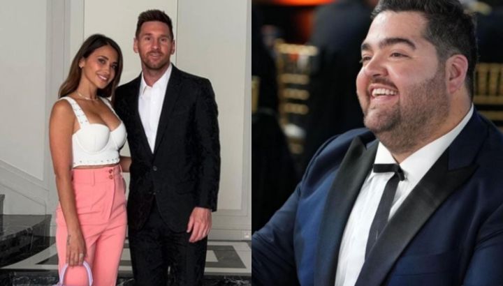 Antonela Rocccuzzo y Messi se declararon fans de Barassi y esta fue su reacción