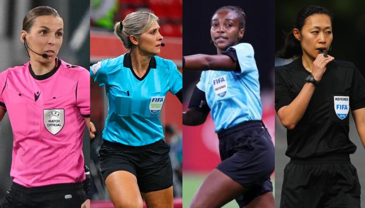 Por primera vez en la historia habrá mujeres arbitrando un Mundial de fútbol masculino. Será en Qatar 2022.
