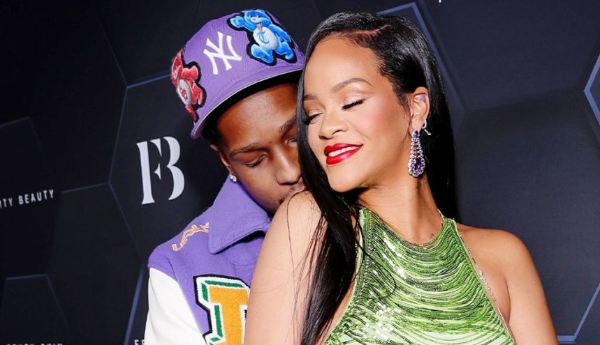 Asap Rocky y Rihanna