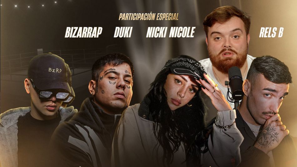 “La Velada del Año 2” contará con un show musical de Bizarrap, Duki y Nicki Nicole