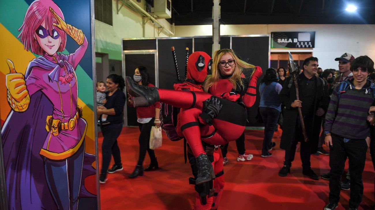 La Comic-Con de Costa Salguero reunió a miles de personas.