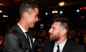 Lionel Messi and Cristiano Ronaldo.