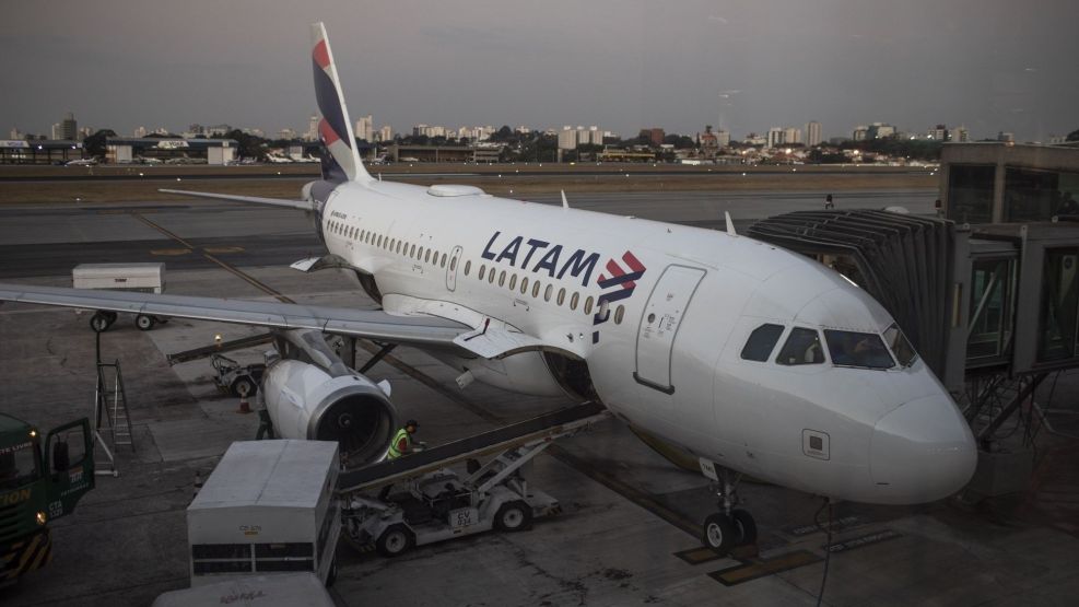 Latam Airlines Operations At Guarulhos International Airport As Company Releases Earnings