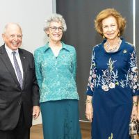 Las fotos de la reina Sofía de España durante su visita en Miami