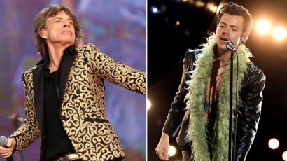 Mick Jagger y Harry Styles