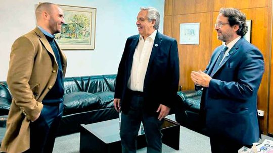 El Presidente confía en el nuevo eje Guzmán-Feletti