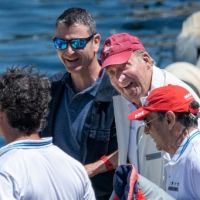 Todos los detalles de la visita del rey Juan Carlos al rey Felipe y Letizia Ortiz en Madrid