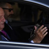 Todos los detalles de la visita del rey Juan Carlos al rey Felipe y Letizia Ortiz en Madrid