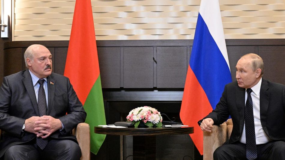 Alexander Lukashenko presidente de Bielorrusia 20220523