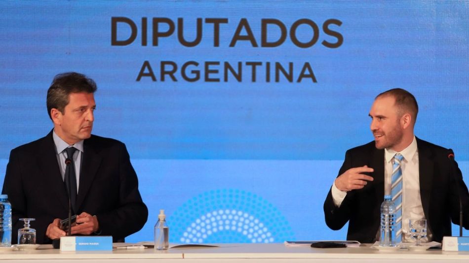 Sergio Massa y Martín Guzmán