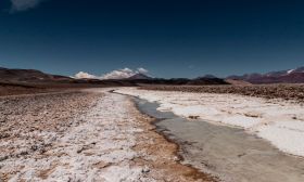 Tres Quebradas salt flat, lithium mine, Catamarca Province