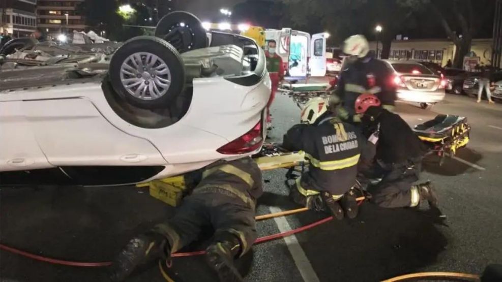 Accidente en Palermo