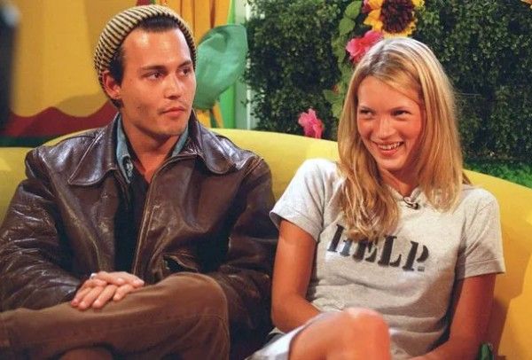 Kate Moss y Johnny Depp