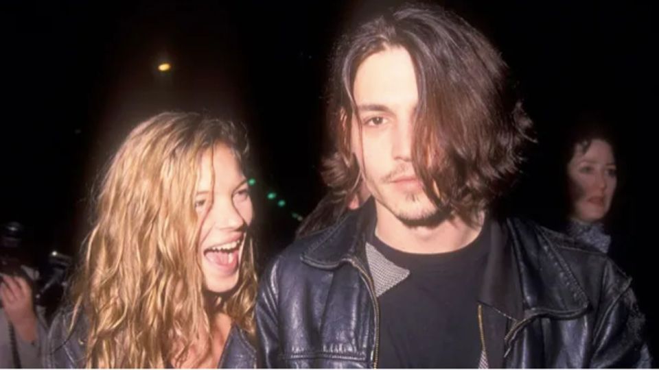 Kate Moss y Johnny Depp fueron pareja entre 1994 y 1998