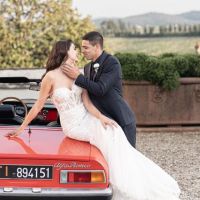 Giovanni Simeone y Giulia Coppini