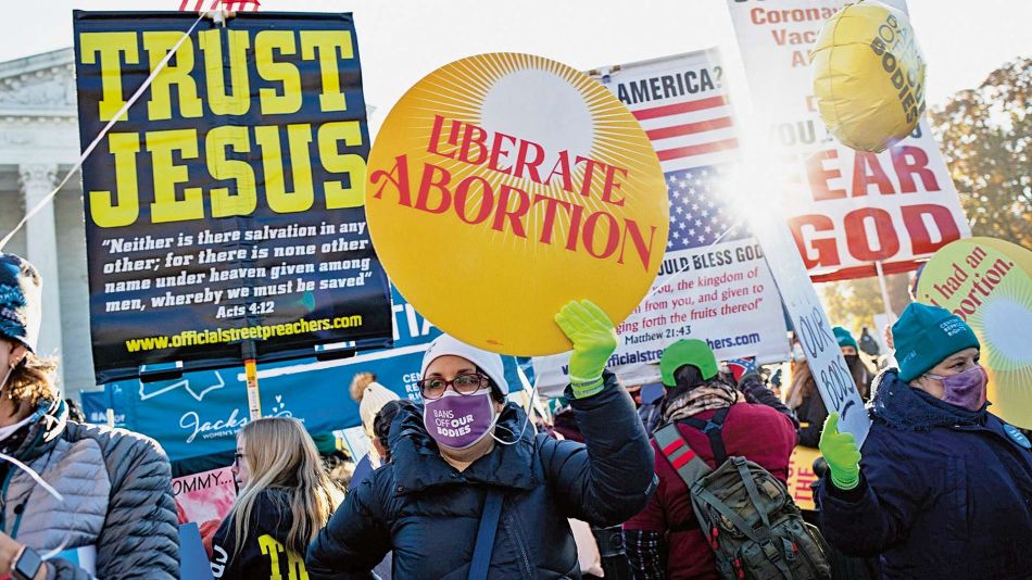La Corte Suprema estadounidense se prepara para revertir un fallo de 1973 que despenaliza el aborto.