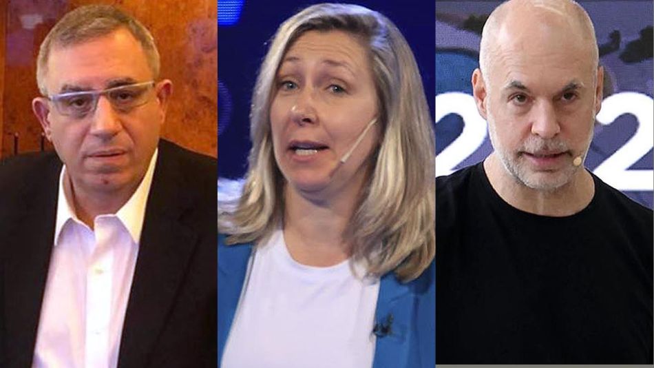 Maslaton, Bregman y Rodríguez Larreta. 20220527