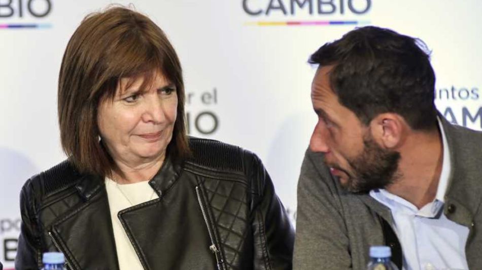 Patricia Bullrich y Maximiliano Ferraro.