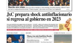La tapa del Diario PERFIL del domingo 29 de mayo de 2022.