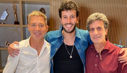 Sebastian Yatra, Adrian Suar y Diego Peretti