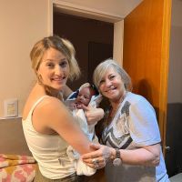 La familia de Mica Viciconte conoció a Luca Cubero: las tiernas fotos del finde