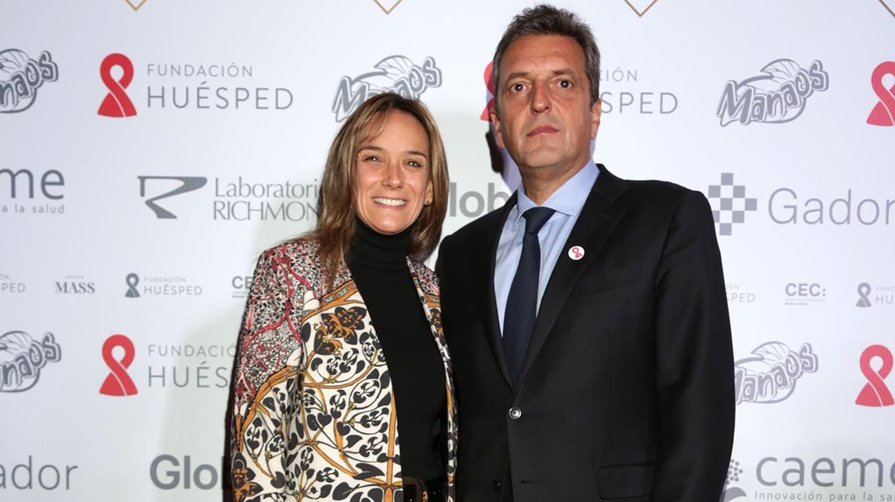 Sergio Massa y Malena Galmarini 