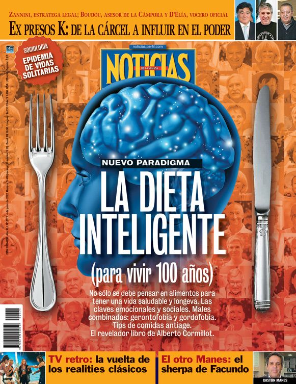Tapa Nº 2371: La dieta inteligente para vivir 100 años | Foto:Pablo Temes