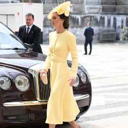 Kate Middleton y Meghan Markle imponen su estilo en la misa del Jubileo de Platino 