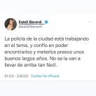 Estefanía Berardi sufrió un violento robo en su departamento