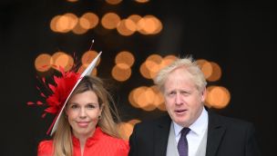 El primer ministro británico, Boris Johnson durante las celebraciones del jubileo de platino de la reina Isabel II  20220603