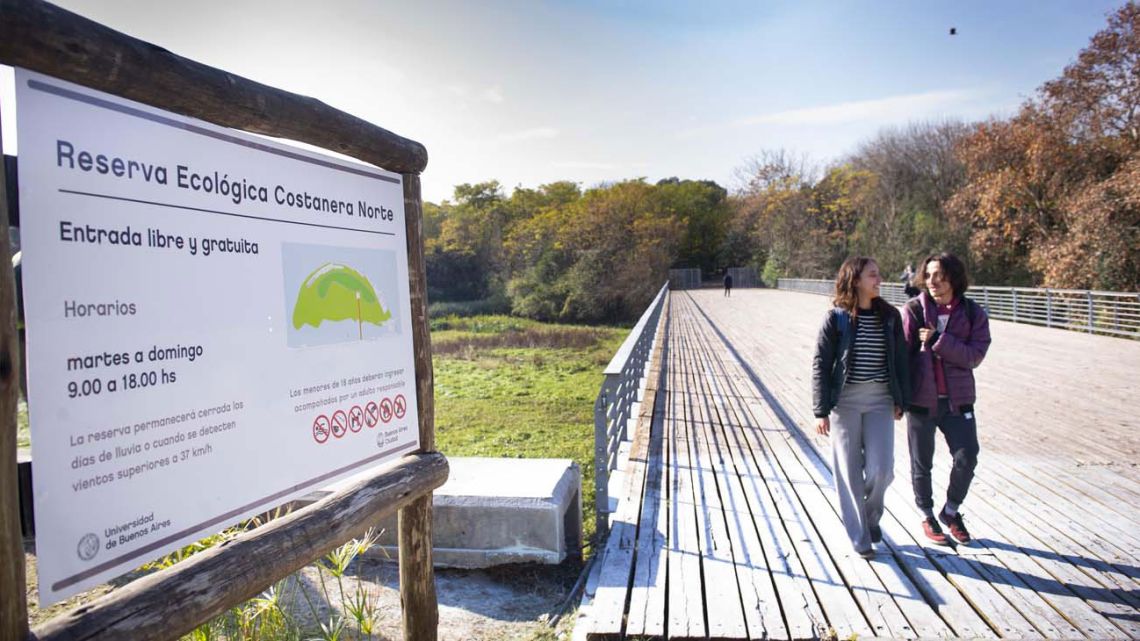 Renovada, abrió la Reserva Ecológica de Costanera Norte | Perfil