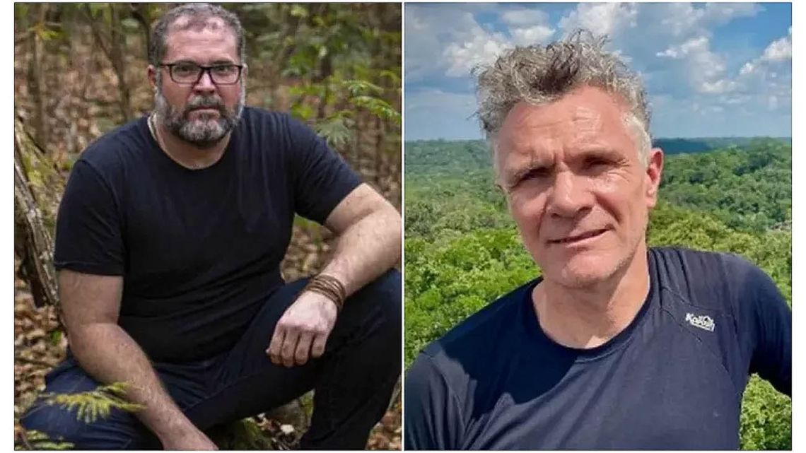 They found human remains while searching for journalist Tom Phillips and aboriginal Bruno Pereira on Amazon.