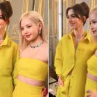 Anne Hathaway y Lisa de Blackpink