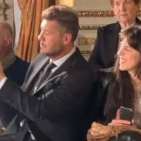 Marcelo Tinelli en el teatro colón con Paula Robles: “Se me cae la baba”