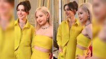 Anne Hathaway y Lisa de Blackpink