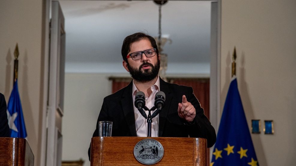President Gabriel Boric Holds Press Conference