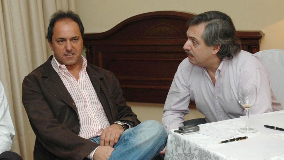 Alberto Fernández y Daniel Scioli 20220607