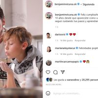 El emotivo mensaje de Benjamín Vicuña por el cumple de su hijo Beltrán