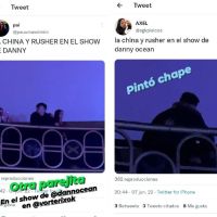 La China Suárez y Rusherking afianzan su amor: noche romántica a puros besos