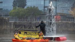 Campaña de Greenpeace para proteger el Mar Argentino