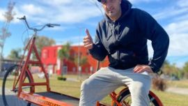 La bicintacleta argentina promete revolucionar el mercado mundial de las bicis.