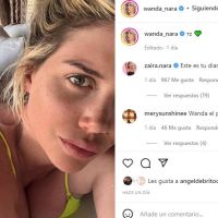 El particular mensaje de Wanda Nara que después borró