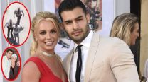 Britney Spears, Jason Alexander y Sam Asghari